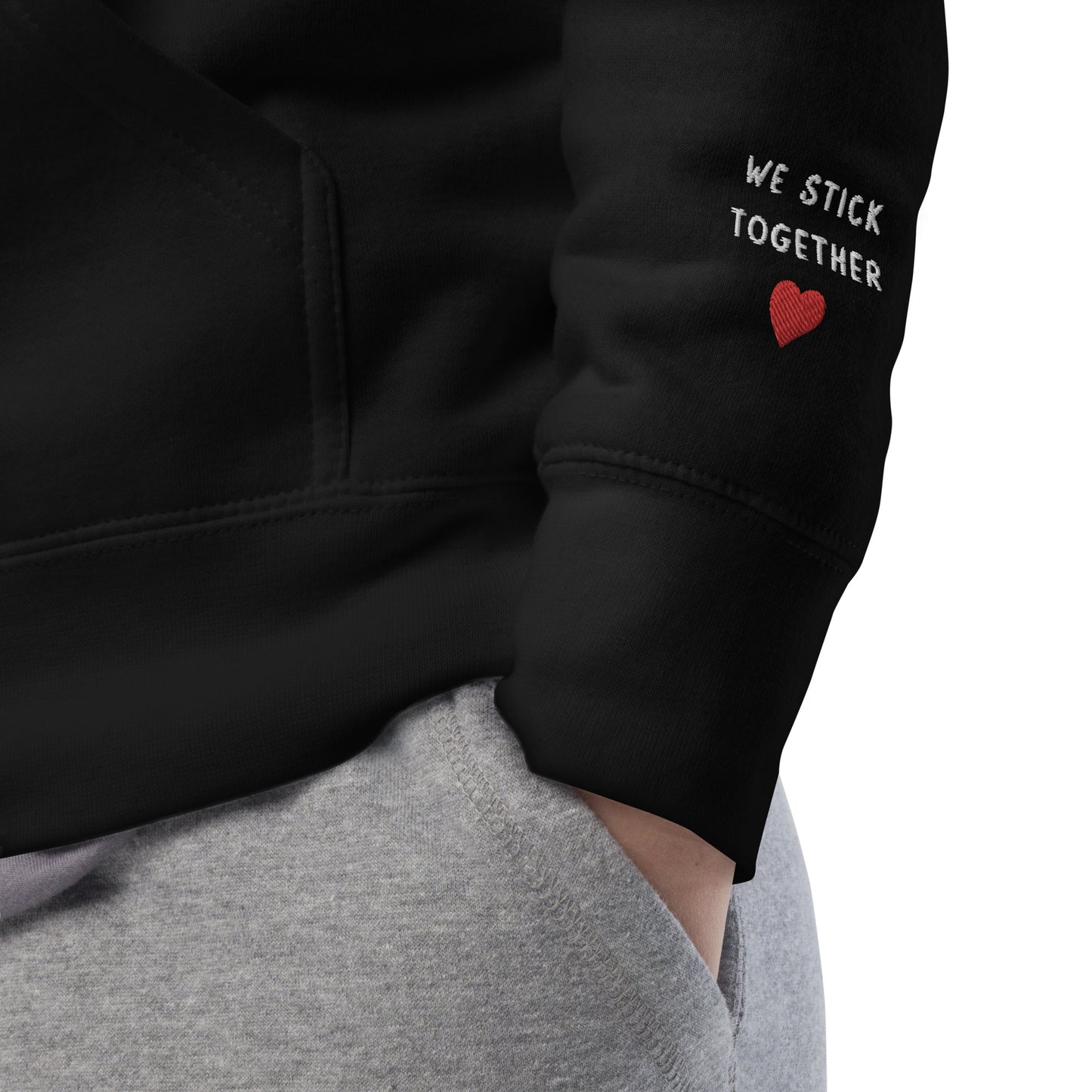 Men Supporting Women Embroidered Crewneck Sweatshirt by The Banannie Diaries
