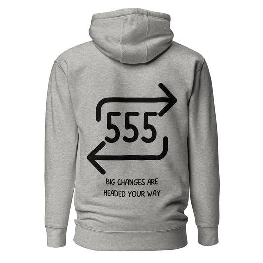 555 Angel Number Unisex Hoodie - Angel Number Collection by The Banannie Diaries