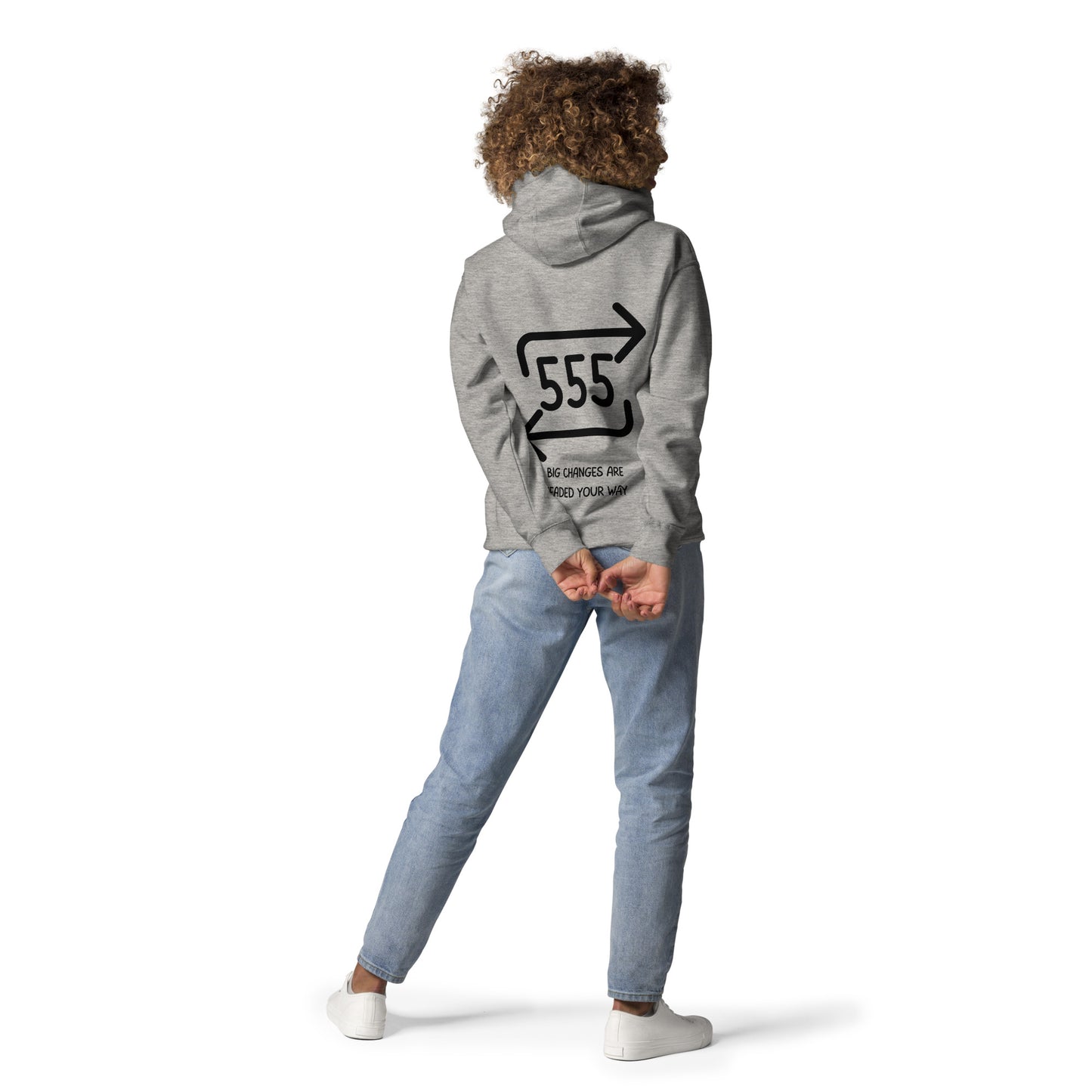 555 Angel Number Unisex Hoodie - Angel Number Collection by The Banannie Diaries