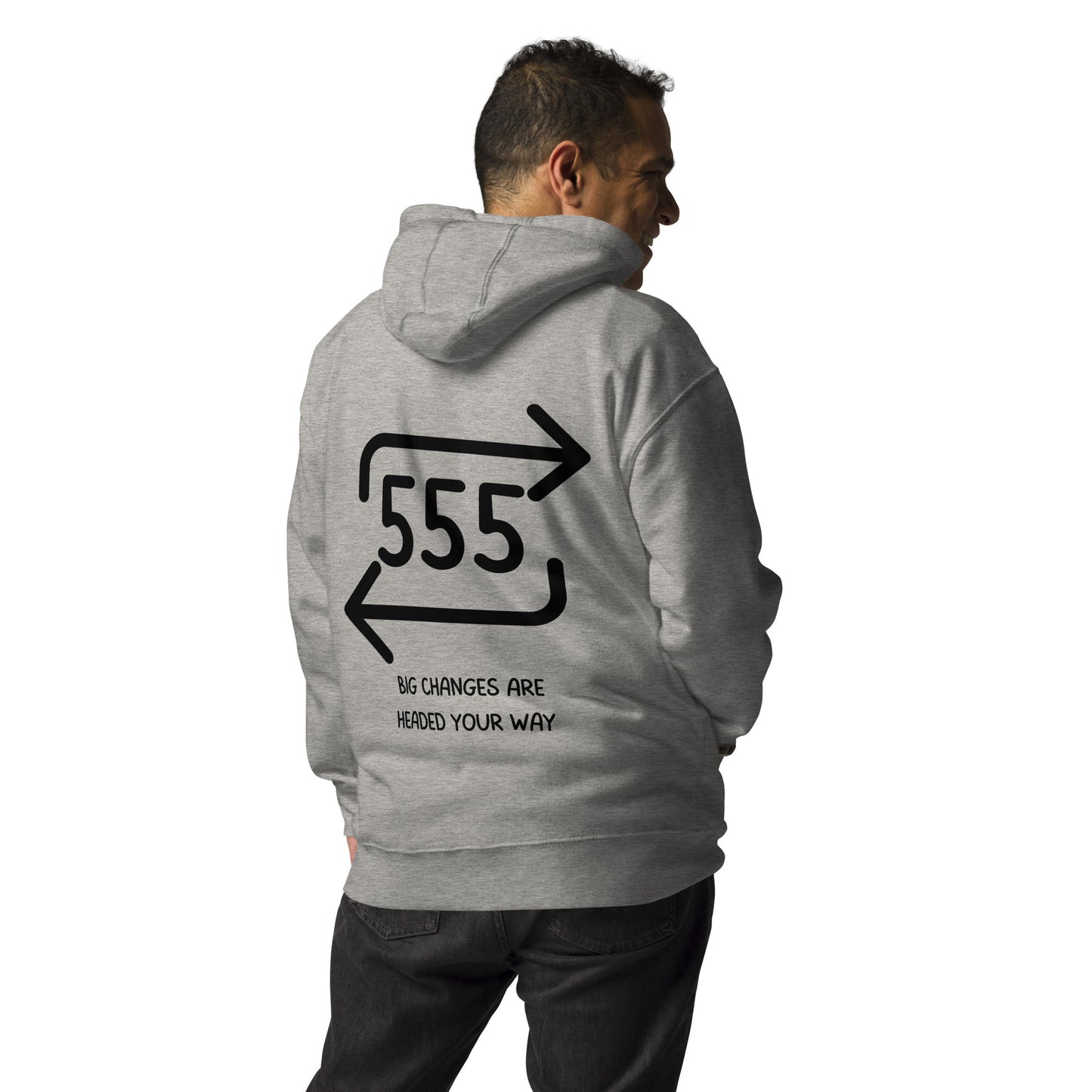 555 Angel Number Unisex Hoodie - Angel Number Collection by The Banannie Diaries