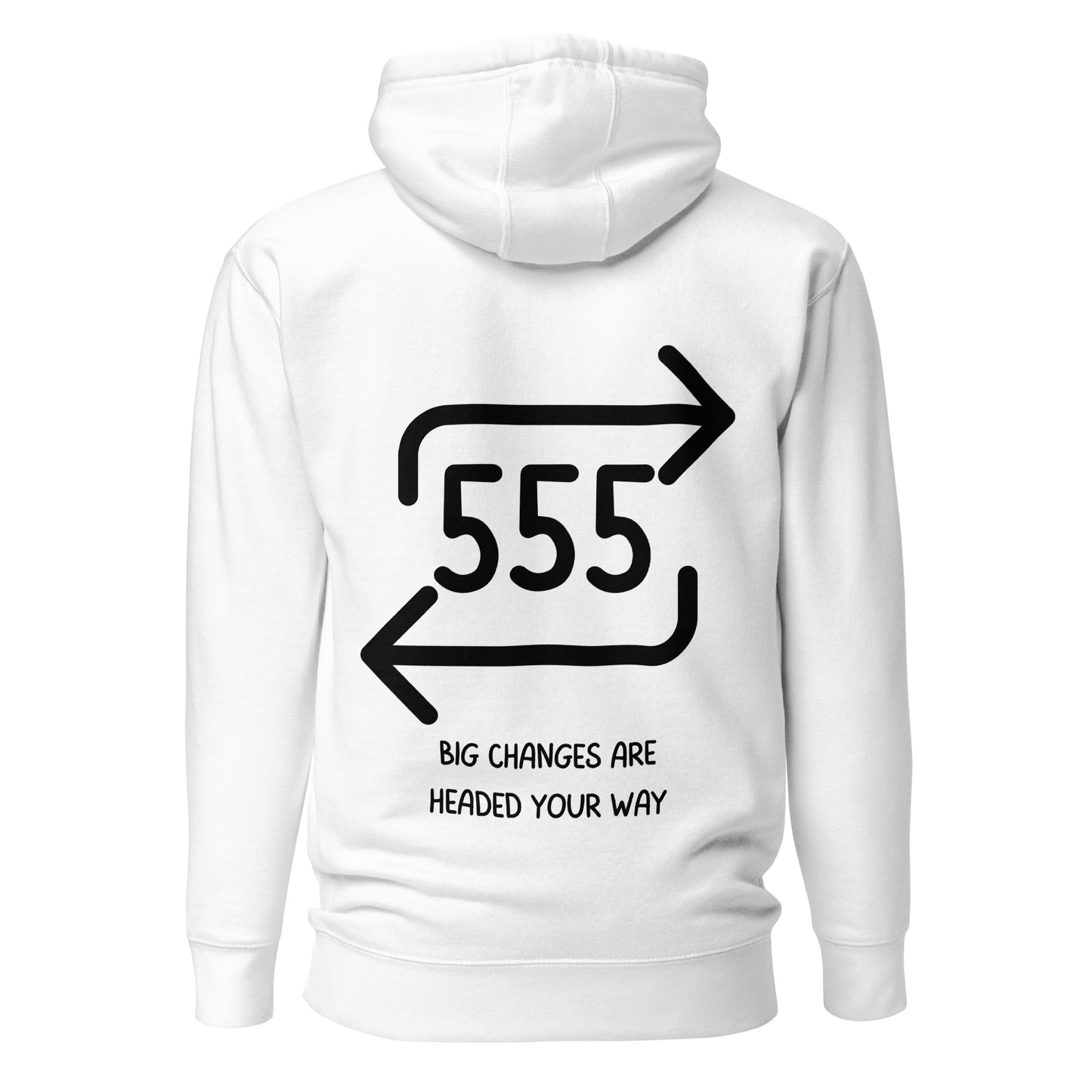 555 Angel Number Unisex Hoodie - Angel Number Collection by The Banannie Diaries