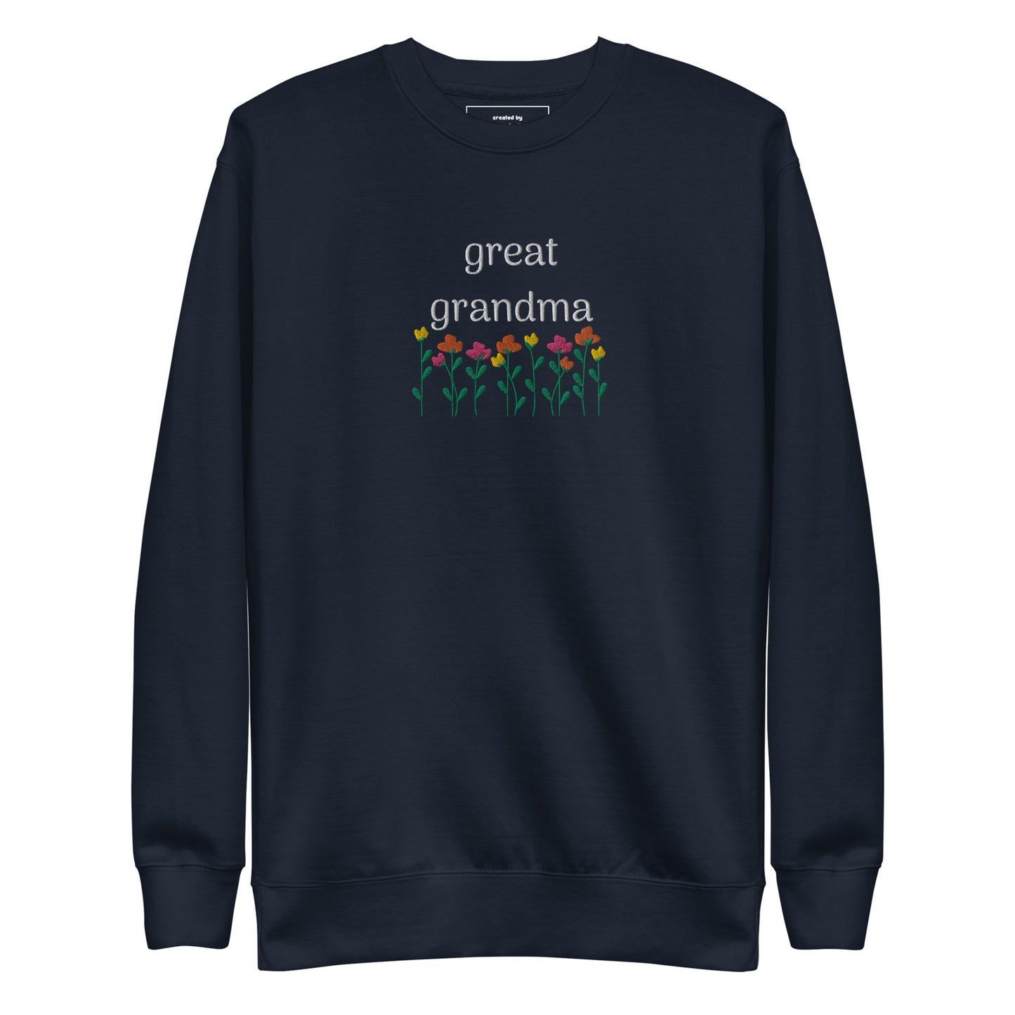 Great Grandma - Embroidered Unisex Crewneck - The Banannie Diaries